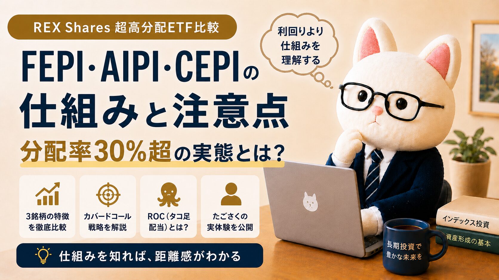 FEPI・AIPI・CEPIの仕組みと注意点｜分配率30%超の実態とは？